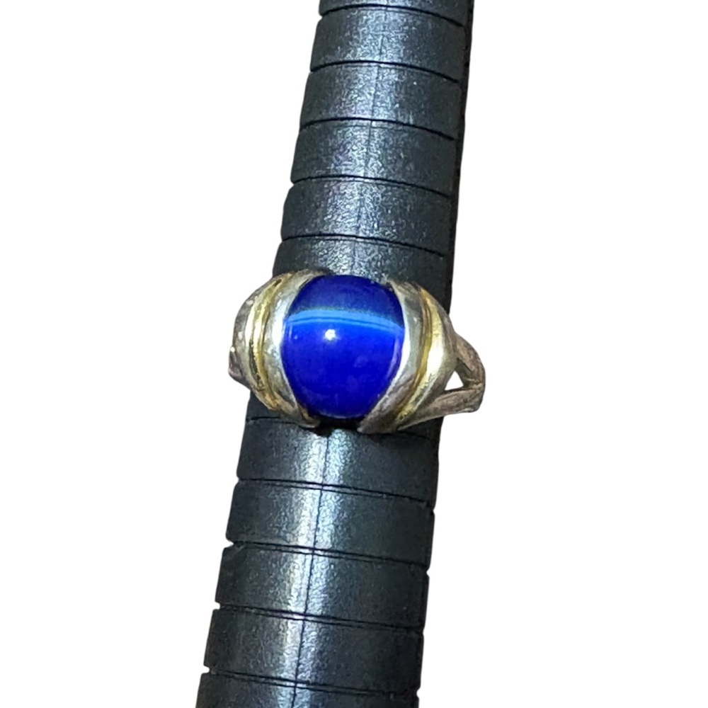 925 Silver Ring with 7 Natural Stone Options - Picture 7 of 11